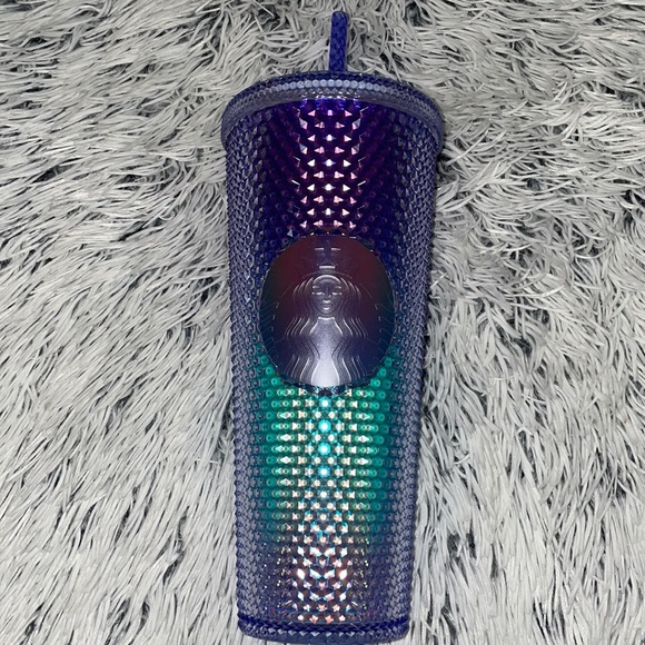 Starbucks Other - Starbucks Blue Purple Ombré Studded Tumbler Cup